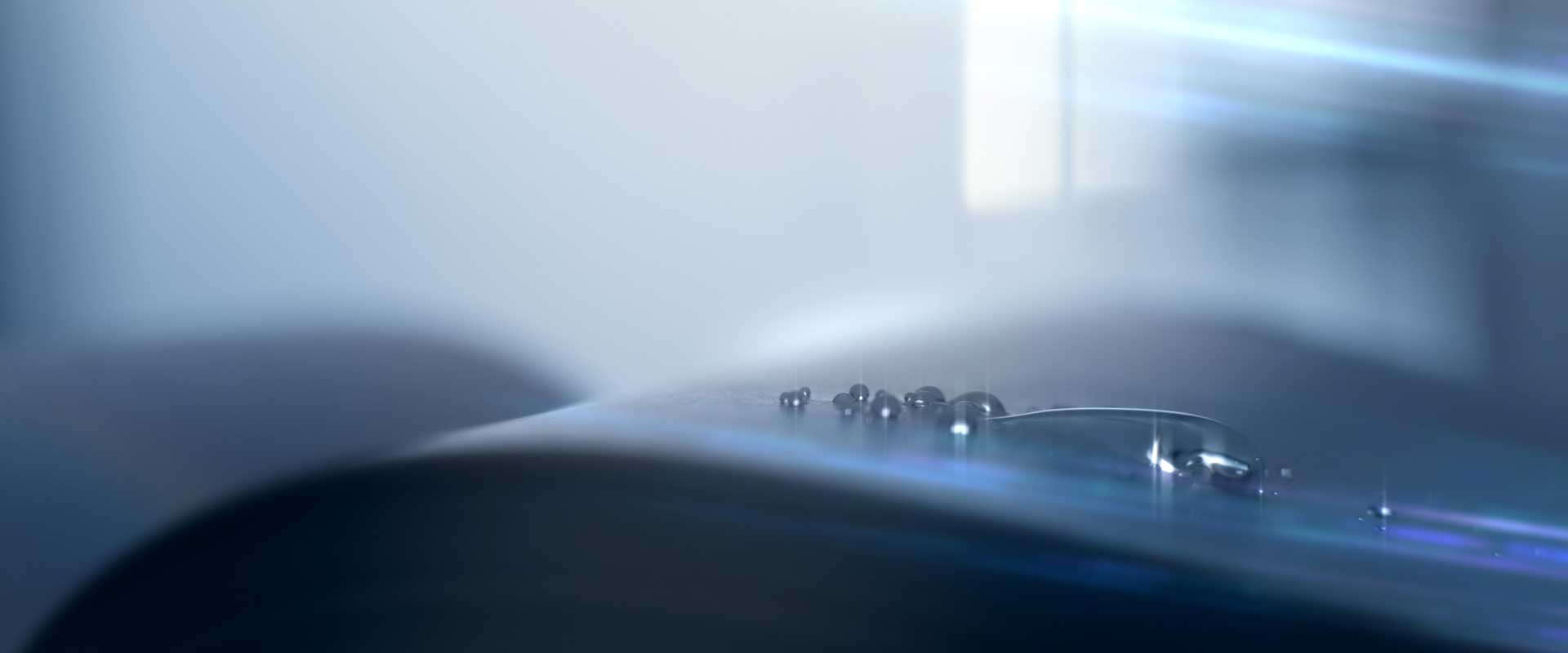 Drops. Still from Lexus Commercial.