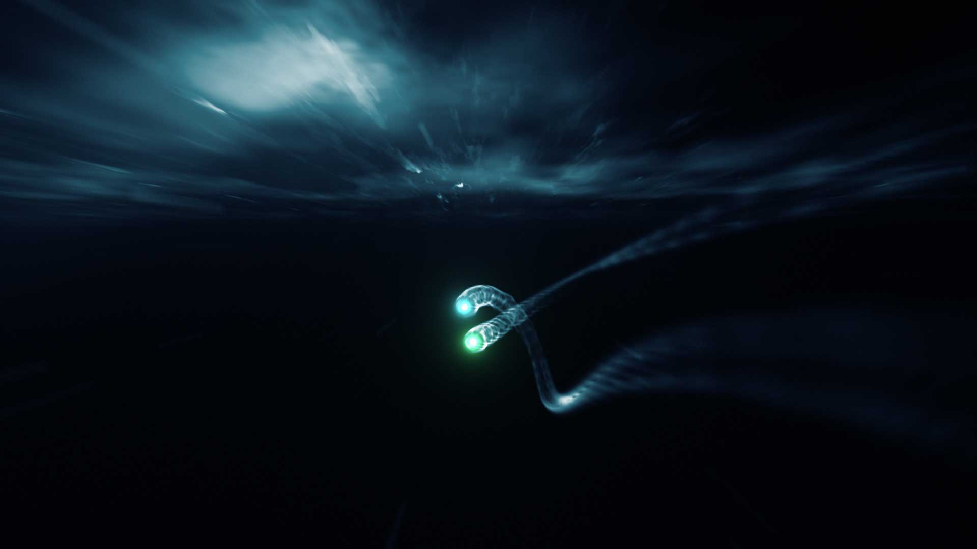 Light effects. Still from Lexus Hybrid Drive Commercial