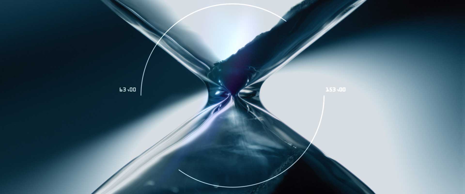 Hourglass. Still from Lexus Commercial.