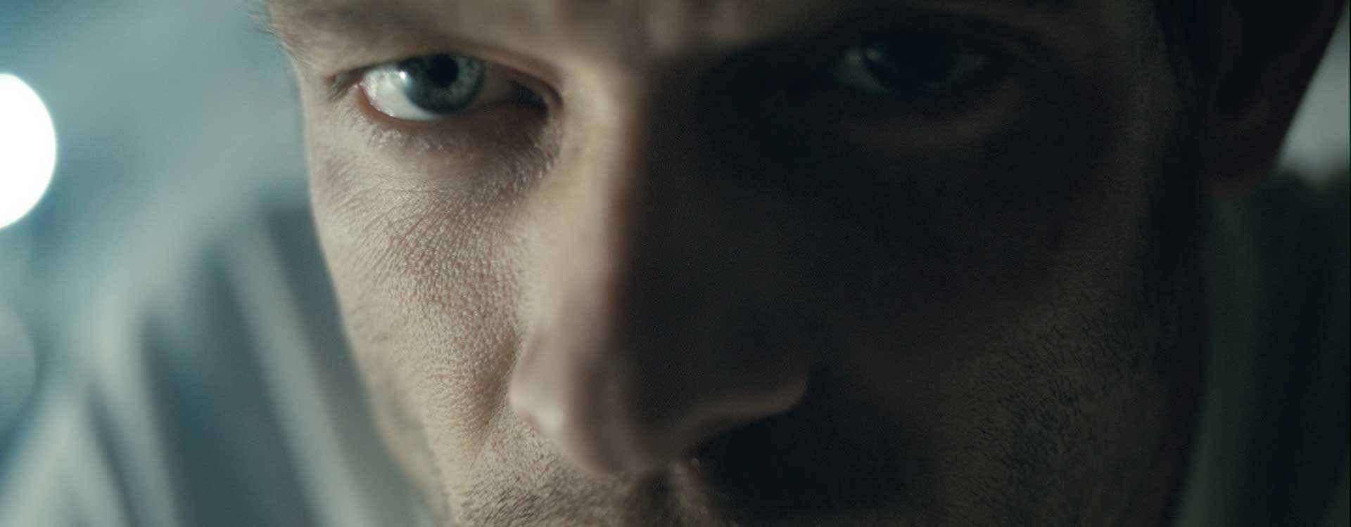 Eyes. Still from Toyota Hybrid Racing - Commercial Barbeque Design